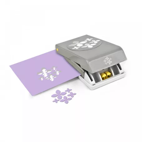 Mintalyukasztó , Large Edge Punch / EK tools - Confetti hydrangea (1 db)