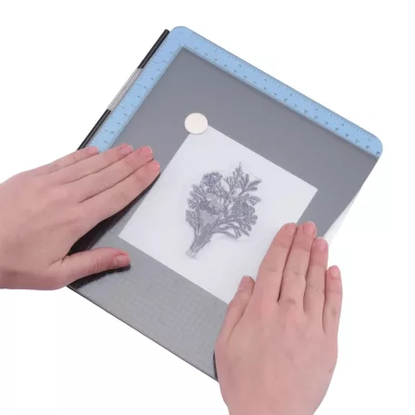 Bélyegző pozicionáló eszköz / Nellie's Choice Stamping Buddy Pro (1 db)