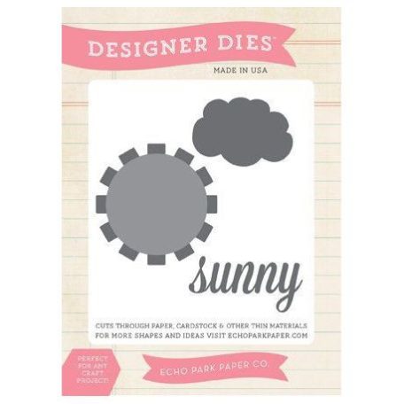 Vágósablon , Designer Dies / Sunny Day (1 csomag)