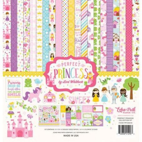 Papírkészlet 12", Perfect Princess / Collection Kit (1 csomag)