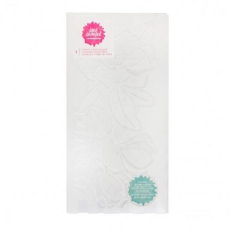 Stencil , Mixed Media / Butterfly Effect Book Stencil & Washi Holder - Flowers (2 db)