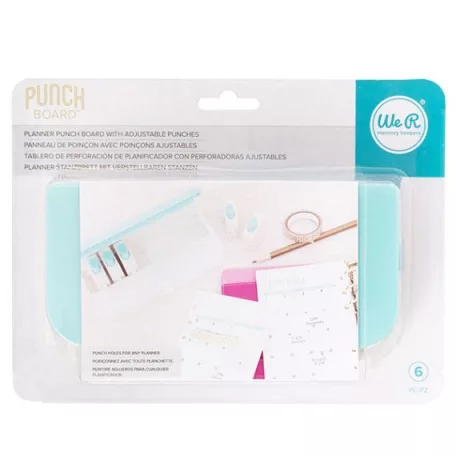 Planner lyukasztó alapkészlet, Planner punch board / WRMK Punch Board (1 csomag)