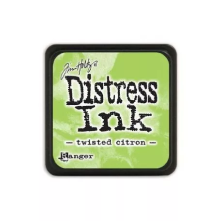 Mini bélyegzőpárna , Distress Mini Ink / Tim Holtz - Twisted Citron (1 db)