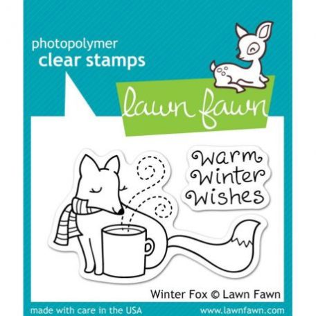 Szilikonbélyegző LF363, Clear Stamps / Winter Fox -  (1 db)