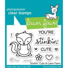   Szilikonbélyegző LF1022, Clear Stamps / Stinkin' Cute -  (1 db)