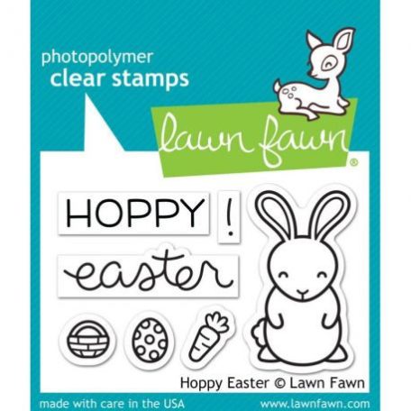 Szilikonbélyegző LF1319, Clear Stamps / Hoppy Easter -  (1 db)