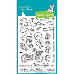   Szilikonbélyegző LF1323, Clear Stamps / Bicycle Built For You -  (1 db)