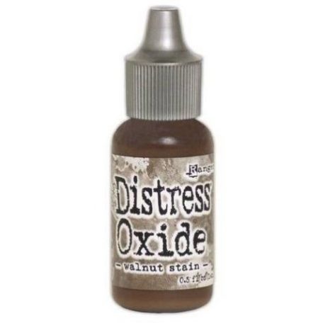 Ranger Distress Oxide Tintapárna Utántöltő - Walnut Stain - Tim Holtz Oxide Re-Inker (1 db)