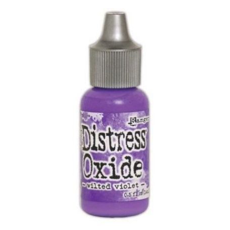 Ranger Distress Oxide Tintapárna Utántöltő - Wilted Violet - Tim Holtz Oxide Re-Inker (1 db)