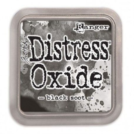 Ranger Distress Oxide Tintapárna - Black Soot - Tim Holtz (1 db)