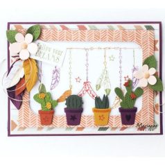   Marianne Design Vágósablon - Cactus - Kaktuszok - Craftables (1 csomag)