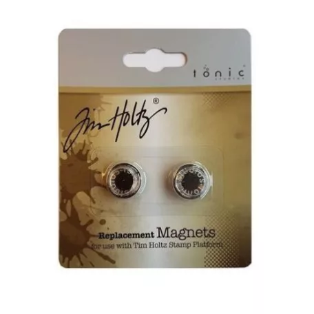 Mágnes bélyegző pozicionálohoz 1709e, Tonic Studios Tools / Tim Holtz - 2 replacement magnets stamping platform (2 db)