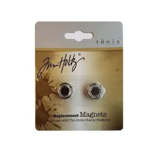 Mágnes bélyegző pozicionálohoz 1709e, Tonic Studios Tools / Tim Holtz - 2 replacement magnets stamping platform (2 db)