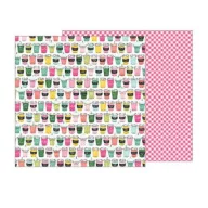Scrapbook papír 12", Girl Squad / Soda Shop -  (1 ív)