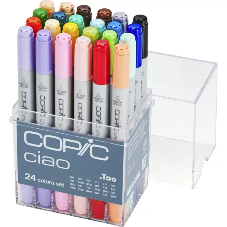 Grafikai filctoll készlet 524, Copic Ciao Marker / 24 colors -  (24 db)