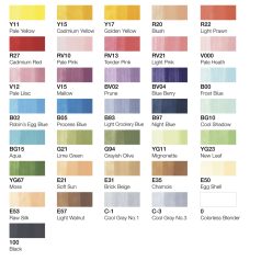 Copic Ciao alkoholos marker készlet - Brillance (36 db)