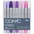 COPIC Grafikai filctoll készlet A, Copic Ciao Set A (36 db)