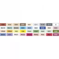 Copic Grafikai filctoll készlet B, Copic Ciao Set B (36 db)