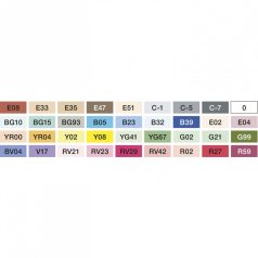Copic Grafikai filctoll készlet B, Copic Ciao Set B (36 db)