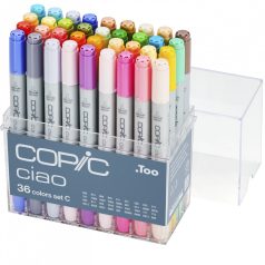   COPIC Grafikai filctoll készlet, Copic Ciao Marker Set C -  (36 db)