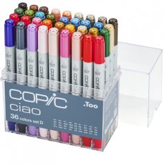 COPIC Copic Ciao alkoholos marker - D készlet (36 db)
