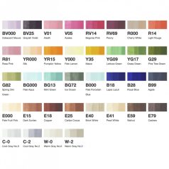 COPIC Copic Ciao alkoholos marker - E készlet (36 db)