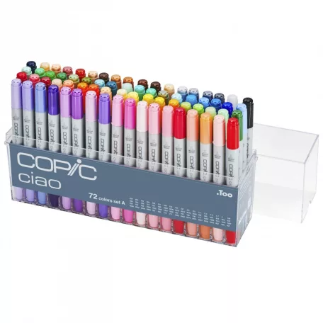 COPIC Grafikai filctoll készlet A, Copic Ciao Set A (72 db)