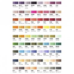 COPIC Grafikai filctoll készlet B, Copic Ciao Set B (72 db)