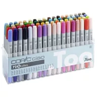 COPIC Grafikai filctoll készlet B, Copic Ciao Set B (72 db)