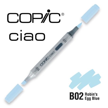 Copic Ciao alkoholos marker - B02 - Robin's Egg Blue (1 db)