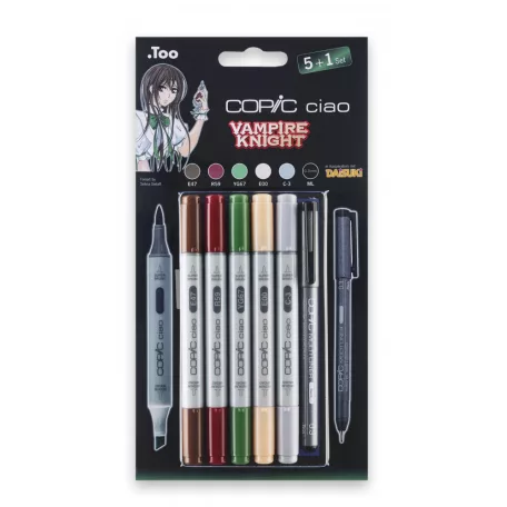 Copic Ciao alkoholos marker készlet, Vampire Knight - (5+1 db)