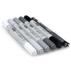   Copic Ciao alkoholos marker készlet, Grey tones - C (5+1 db)