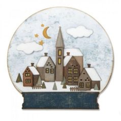   Vágósablon 662421, Thinlits / Tim Holtz - Snowglobe 2 (1 db)