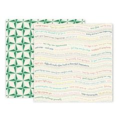   Scrapbook papír 12", Turn The Page / Paper 14 -  (1 ív)