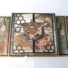 CREAlies vágósablon - Körök varrásvonallal - Crea-Nest-Lies XXL 21 - Circles with stitchline (12 db)