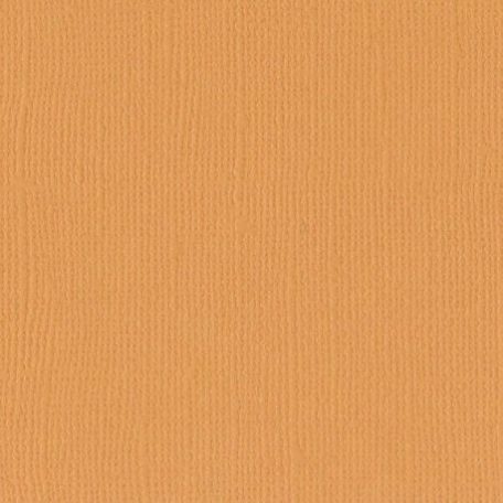 Scrapbook alapkarton 12" (30 cm) - Apricot - Sárgabarack - Texturált felületű - Cardstock texture (1 ív)