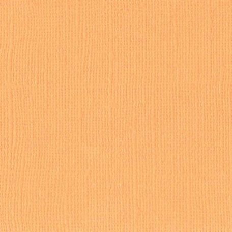 Scrapbook alapkarton 12" (30 cm) - peach - őszibarack - Texturált felületű - Cardstock texture (1 ív)