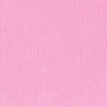 Scrapbook alapkarton 12" (30 cm) - pink - rózsaszín - Texturált felületű - Cardstock texture (1 ív)