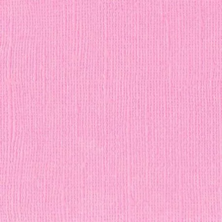 Scrapbook alapkarton 12" (30 cm) - pink - rózsaszín - Texturált felületű - Cardstock texture (1 ív)