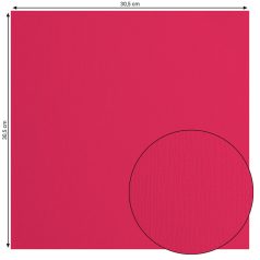   Scrapbook alapkarton 12" (30 cm) - Coral - Korall - Texturált felületű - Cardstock texture (1 ív)