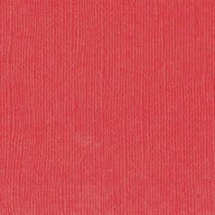   Scrapbook alapkarton 12" (30 cm) - poppy - mák - Texturált felületű - Cardstock texture (1 ív)