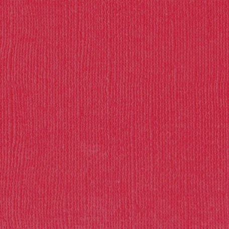 Scrapbook alapkarton 12" (30 cm) - ruby - rubin - Texturált felületű - Cardstock texture (1 ív)