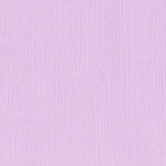   Scrapbook alapkarton 12" (30 cm) - lilac - halványlila - Texturált felületű - Cardstock texture (1 ív)