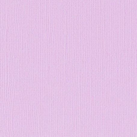 Scrapbook alapkarton 12" (30 cm) - lilac - halványlila - Texturált felületű - Cardstock texture (1 ív)