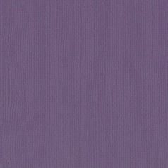   Scrapbook alapkarton 12" (30 cm) - Clematis - Klemátisz lila - Texturált felületű - Cardstock texture (1 ív)