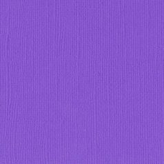   Scrapbook alapkarton 12" (30 cm) - violet - ibolya - Texturált felületű - Cardstock texture (1 ív)