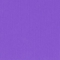  Scrapbook alapkarton 12" (30 cm) - violet - ibolya - Texturált felületű - Cardstock texture (1 ív)
