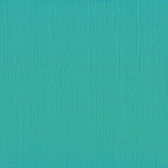   Scrapbook alapkarton 12" (30 cm) - spa - türkiz - Texturált felületű - Cardstock texture (1 ív)