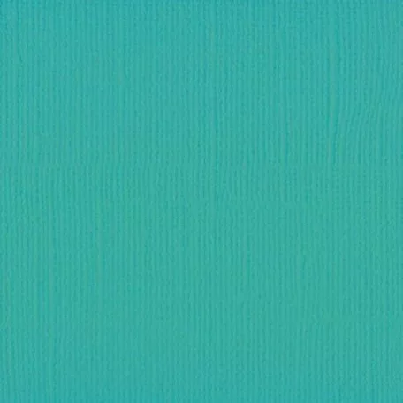 Scrapbook alapkarton 12" (30 cm) - spa - türkiz - Texturált felületű - Cardstock texture (1 ív)