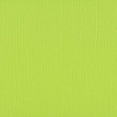   Scrapbook alapkarton 12" (30 cm) - lime - Texturált felületű - Cardstock texture (1 ív)